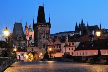 Prague Lesser Quoter Gate during the Prague Dawn Photo Tour Prague Lesser Quoter Gate